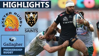 Exeter v Northampton  HIGHLIGHTS  9 Tries Earns Bonus Points  Gallagher Premiership [upl. by Bessie]