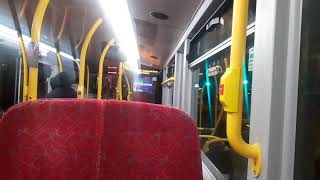 RARE WORKING  Full Journey on the Route 345N  Peckham Bus Station  South Kensington [upl. by Ynohtnael]