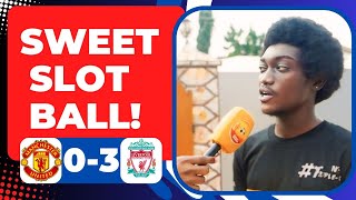 MANCHESTER UNITED VS LIVERPOOL03PREMIER LEAGUE HIGHLIGHTSFANS REACTIONS [upl. by Eelyram]