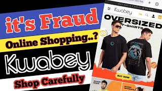 Its Fraud Kwabey  Kwabey t shirts review  Kwabey oversized t shirts review  Kwabey costumer [upl. by Enelrats]