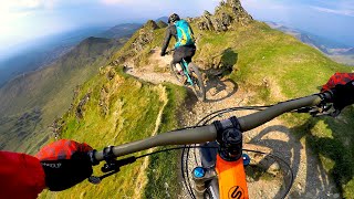 What are we getting into  Mountain Biking Snowdon [upl. by Breena74]