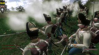 quotLarge Scale Combatquot  Napoleonic Wars with the 32nd Regiment of Foot  1320 [upl. by Amehsat]