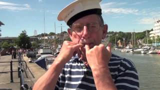 Don the Whistler at Bristols Harbourfest [upl. by Revart]