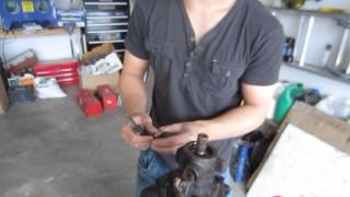 How to repair Power Steering Gear Box Input Shaft Seal Leakage Problem Removal and Installlation [upl. by Janus]