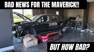 2022 Ford Maverick  BAD NEWS  Aftermarket wheelstiresetc [upl. by Ialokin527]