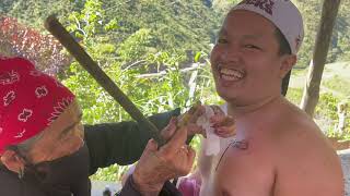 APO WANG OD LEGEND TATTOO ARTIST OF BUSCALAN KALINGA PHILIPPINES [upl. by Ainaj]