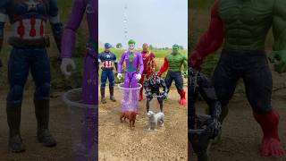 Venom vs Joker want to relax  Marvel toys funny [upl. by Goggin]