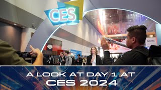 A Look at Day 1 of CES 2024 [upl. by Anahsek]