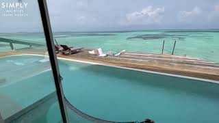 Soneva Jani Maldives  One Bedroom Water Retreat with Slide Room Tour [upl. by Llennhoj]