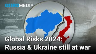 Partitioned Ukraine  2024 Top Risk 3  Ian Bremmer on Eurasia Groups Top Risks for 2024 [upl. by Arnst]