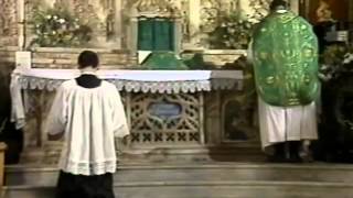 Tridentine Rite Missale Romanum 1962 [upl. by Arimahs]