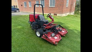 2003 Toro Groundsmaster 3500D Sidewinder [upl. by Merp]