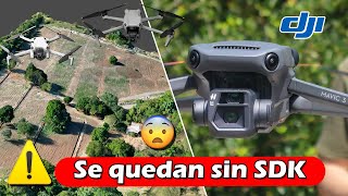 ⚠️Mavic 3 y Air 3 se quedan sin Fotogrametría y SDK ¿Qué pasa con el Mini 4 Fin del SDK [upl. by Elleinnad]