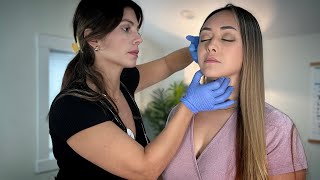 ASMR Cranial Nerve Exam amp Ear Checkup  ‘Unintentional’ Exam  TMJ Diagnosis and Treatment [upl. by Saleme]