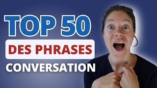 50 EXPRESSIONS pour niveau débutant  PHRASES UTILES pour une conversation en anglais [upl. by Gloriane]