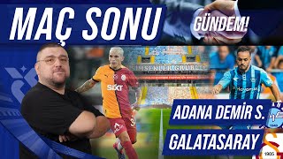 Adana Demirspor  Galatasaray  Maç Sonu Değerlendirmesi  UEL Fikstür İncelemesi [upl. by Eillah]