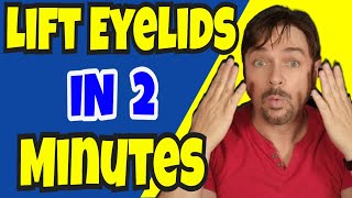 This Tightens Upper Eyelids In Just 2 Minutes  Chris Gibson [upl. by Otilegna284]