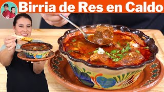 Nueva Receta de BIRRIA de RES llena de SABOR  Mejor que NUNCA Perfecta para CALDO y TACOS [upl. by Lawton559]