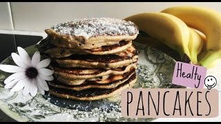 Recette  Pancakes Sans Gluten et Sans Lactose banane chocolat [upl. by Eunice432]