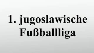 1 jugoslawische Fußballliga [upl. by Ailhad]