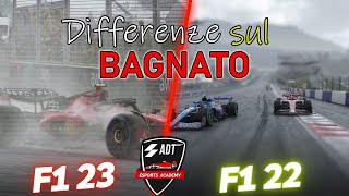 DIFFERENZE sul BAGNATO da F1 22 a F1 23 [upl. by Ettenirt]