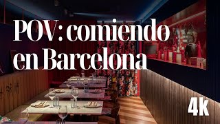 Viviendo la experiencia italiana en Barcelona  Vlog gastronómico en primera persona [upl. by Lletnwahs]