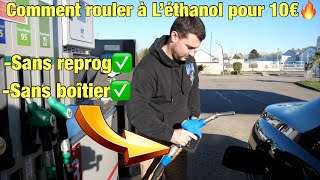 Le guide pour rouler à lethanol E85 sans aucune modification✅Sans abîmer le moteur🔥 [upl. by Kcirddec625]