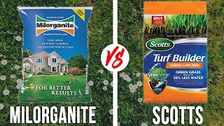 Milorganite vs Scotts Fertilizer – Breaking Down Their Differences Which Is Better for You [upl. by Nomsed]