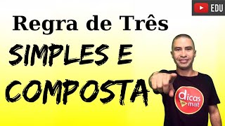 Aprenda Agora I Regra de Três I Simples I Composta [upl. by Idnak]