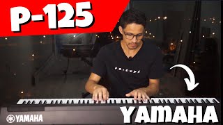 Yamaha p125 é bom Piano Digital 88 teclas [upl. by Annaerb832]