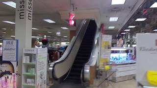 Boscovs Concord Mall Wilmington Delaware Haughton Escalators [upl. by Jarrad]