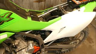 Kawasaki klx300r airbox mod guarateed extra HP [upl. by Treblihp]