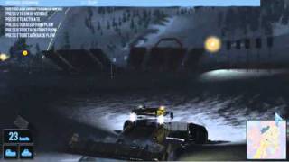 Snowcat Simulator 2011  Gameplay Trailer [upl. by Alyal430]