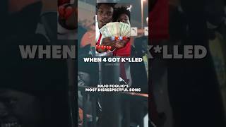 Julio Foolio’s Most Disrespectful Song 😱 foolio yungeenace diss trending rap [upl. by Kruse]