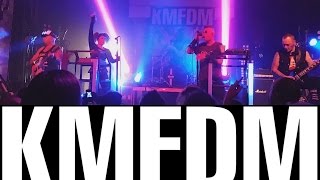 KMFDM quotMegalomaniacquot Live  Pittsburgh Salvation Tour 2015 [upl. by Netsryk]