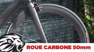 Test  Roue carbone 50mm [upl. by Noslen]