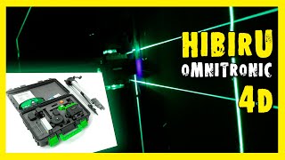 ✔️Лазерный уровень 4D HIBIRU OMNITRONIC Обзор [upl. by Aihsetel582]