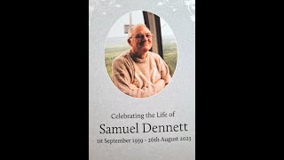 Service of Thanksgiving for Life of Sam Dennett [upl. by Vihs]