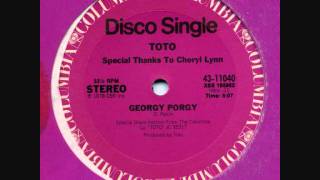 Toto Feat Cheryl LynnGeorgy Porgy [upl. by Cochran556]