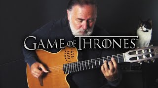 Game of Thrones  Main Theme  fingersyle guitar cover [upl. by Ches146]