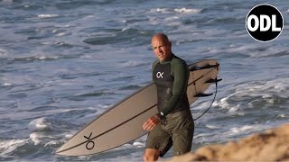 Kelly Slater Surfing Pipeline AFTER Hip Surgery And Hes Ripping Footage from Today [upl. by Arlyne]