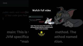 Java Main Method Explained [upl. by Alrzc]