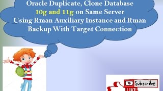 How to Create Duplicate  Auxiliary Clone Database with Backup on Windows  Step By Step [upl. by Desdamona]