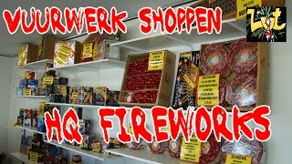 HQ Fireworks Vuurwerkshoppen in Hoogstraten België [upl. by Janeta587]