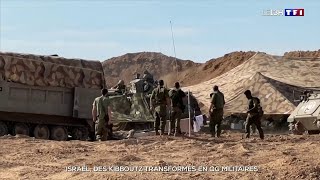 🔴Israël  des kibboutz transformés en QG militaires [upl. by Anovahs]