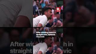 You Can’t Touch Me Tennis Star Novak Djokovic Rips Into Holger Rune Fans For Booing Him [upl. by Bonacci]