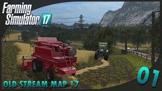 🚜Farming Simulator 17  Old Stream map 1 Elle nous a manqué  Multi [upl. by Eirased]