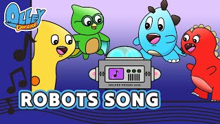 ROBOTS SONG  Music Video  Olley Dinosaur  Learn Sing Explore  Educational Kids Songs [upl. by Ambrogio]