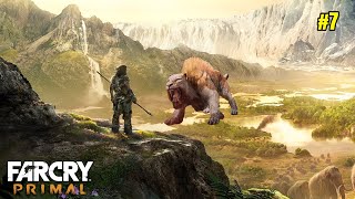 Fighting amp Taming Bloodfang Sabertooth  Far Cry Primal Gameplay 7 [upl. by Aundrea]