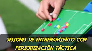 Sesiones de entrenamiento periodización tactica [upl. by Ambrogio]